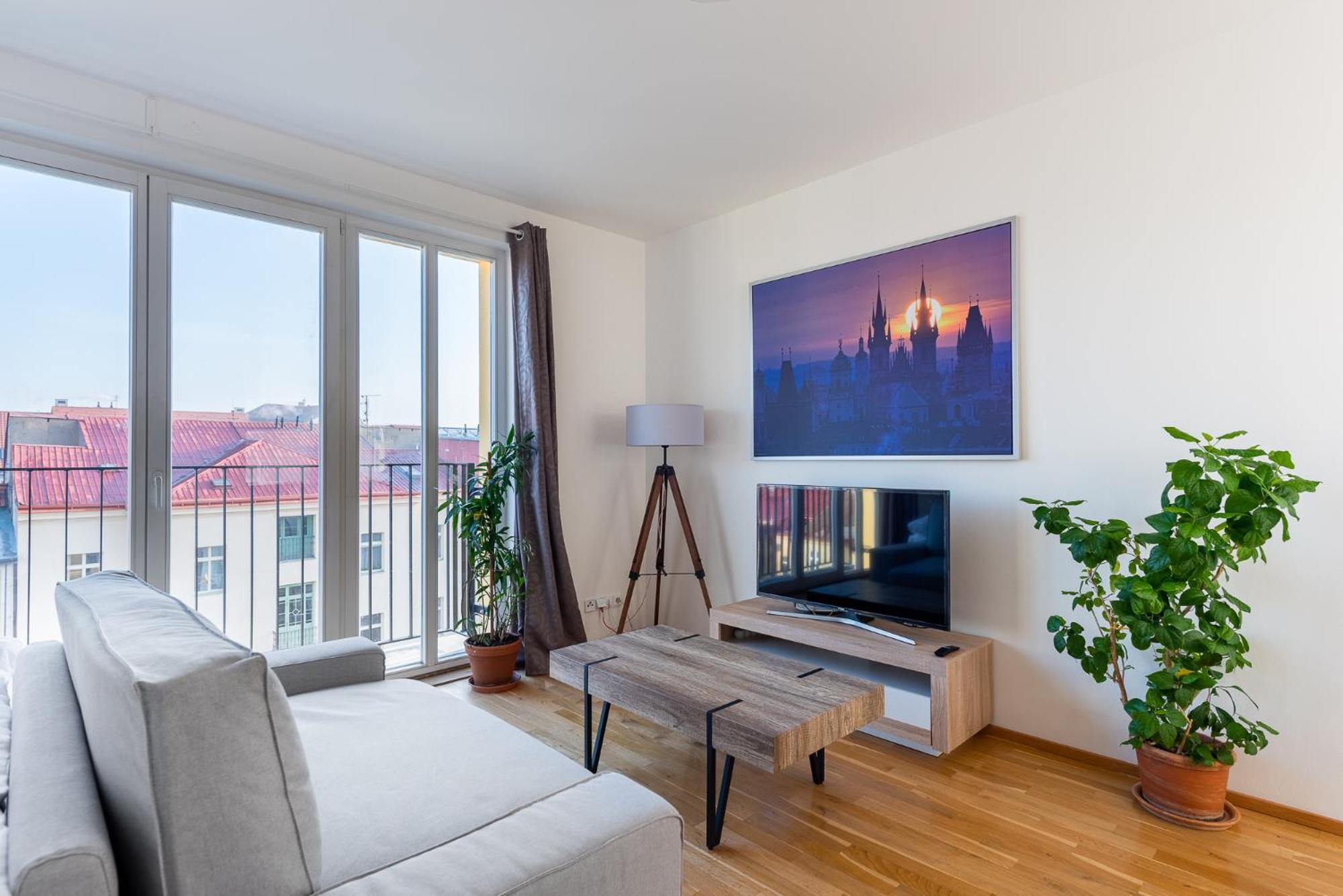 Sunny Safron Apartment Прага Экстерьер фото